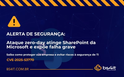 Ataque zero-day atinge SharePoint da Microsoft e expõe falha grave