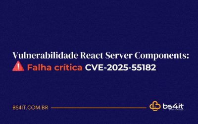 Vulnerabilidade React Server Components: falha crítica CVE-2025-55182